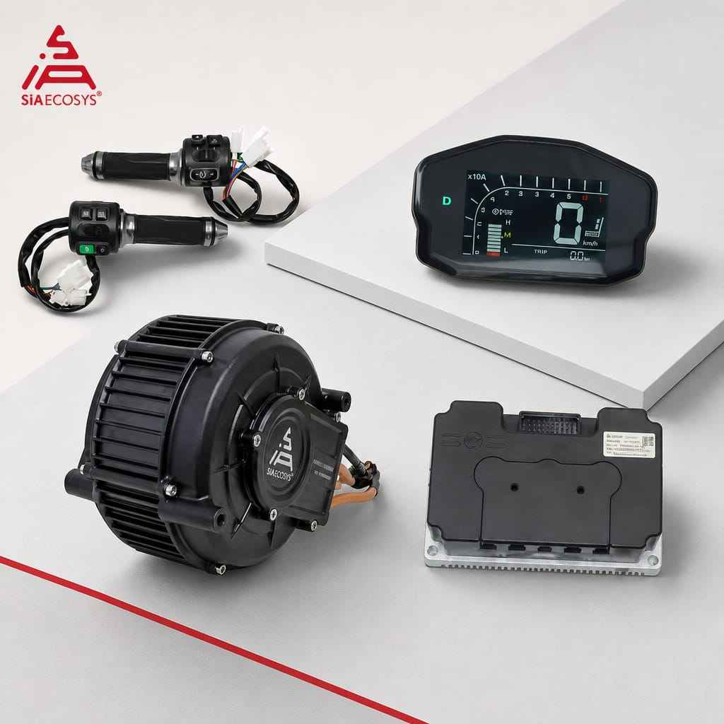 Mid Drive Motor Kit 72V 5000W - Kit de motor central QSMOTOR QS165